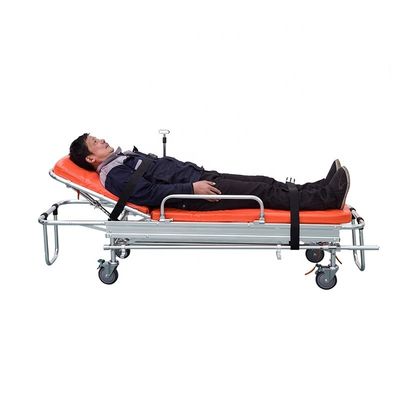 Stretcher Ambulans Medis Darurat Aluminium Alloy Sertifikasi CE untuk ICU Operasi