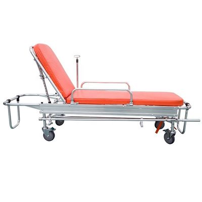 Stretcher Ambulans Medis Darurat Aluminium Alloy Sertifikasi CE untuk ICU Operasi