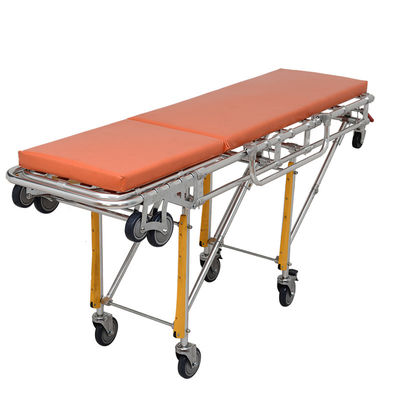 Sertifikat CE Kecepatan darurat Kursi Ambulans Lipat Ukuran Stretcher untuk Peralatan Bantuan Pertama