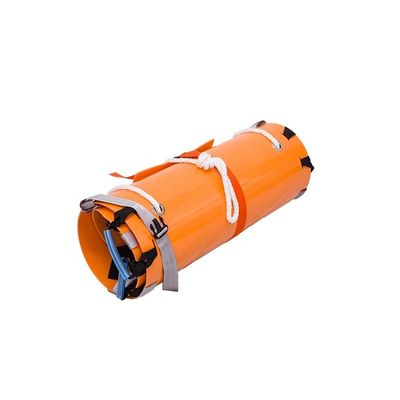 Orange Komposit Plastik Lipat Salvation Stretcher untuk Peralatan Pertolongan Pertama 250*84*0.5cm