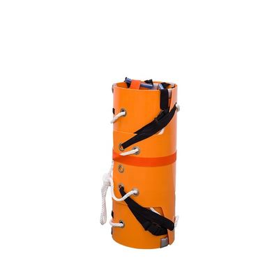 Orange Komposit Plastik Lipat Salvation Stretcher untuk Peralatan Pertolongan Pertama 250*84*0.5cm
