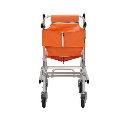 CE Peralatan Evakuasi Darurat Lantai Lipat Stretcher Oranye