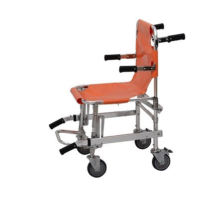 CE Peralatan Evakuasi Darurat Lantai Lipat Stretcher Oranye