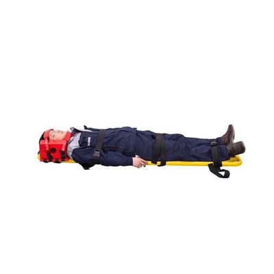 Merah Universal Head Immobilizer NBR Spine Board Head Immobilizer