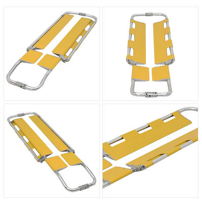 Yellow Spade Manual Stretcher untuk patah tulang atau pasien yang terluka Kelas I